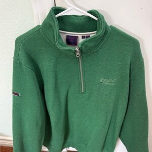 Superdry Forest Green Zip-Up Jacket